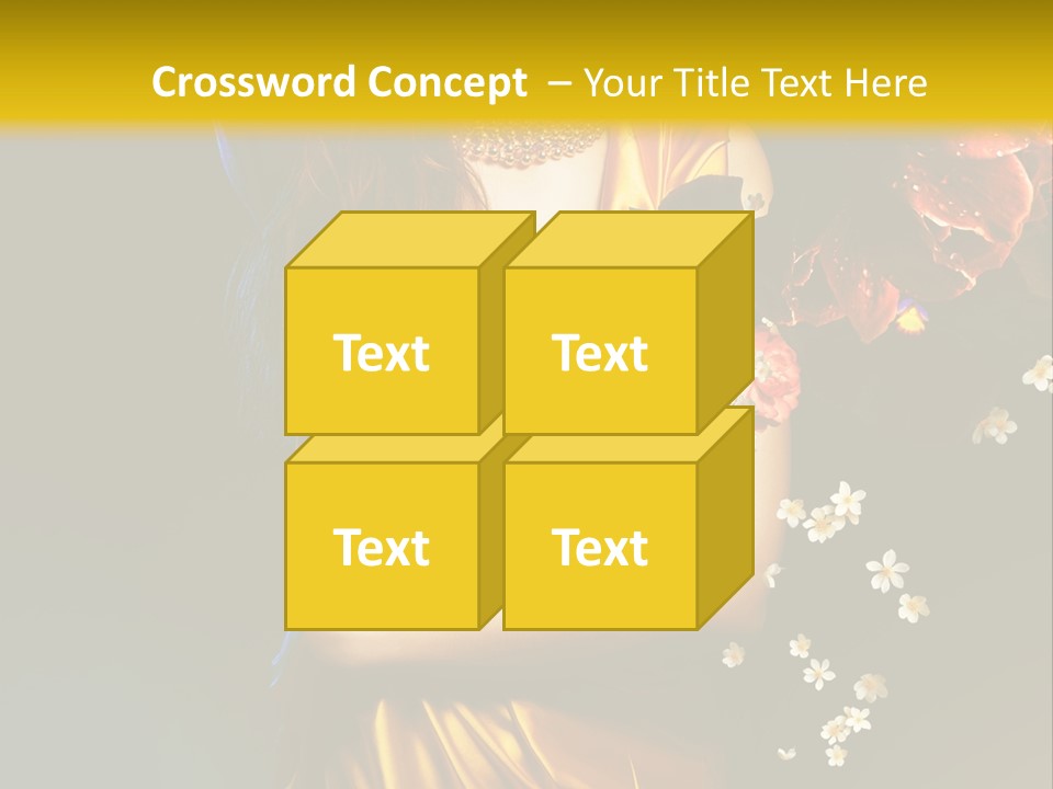 Table Meeting Character PowerPoint Template