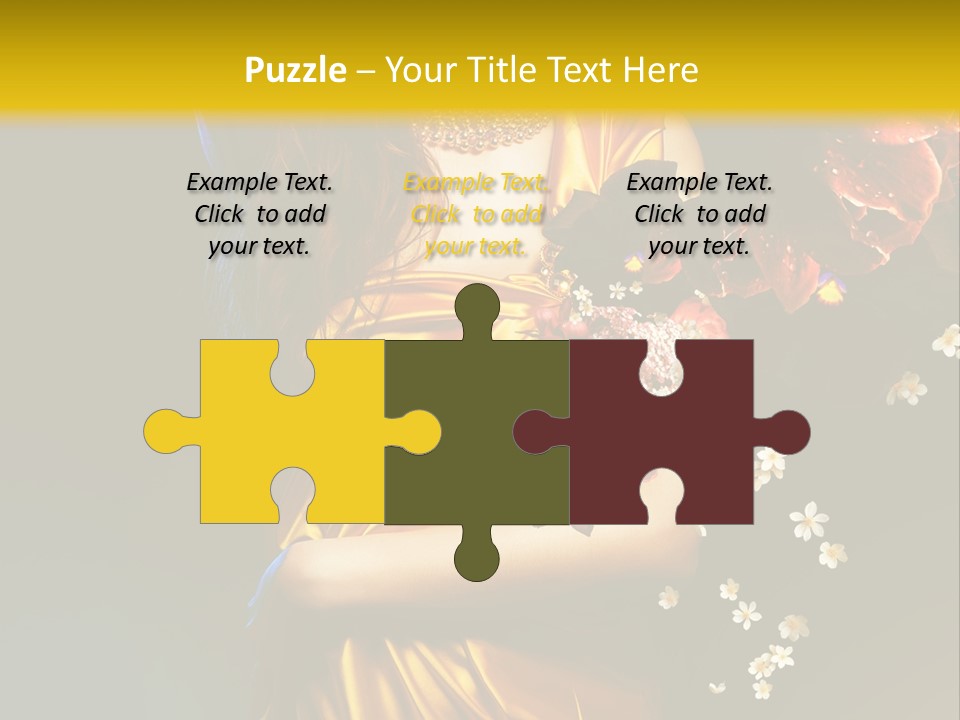 Table Meeting Character PowerPoint Template