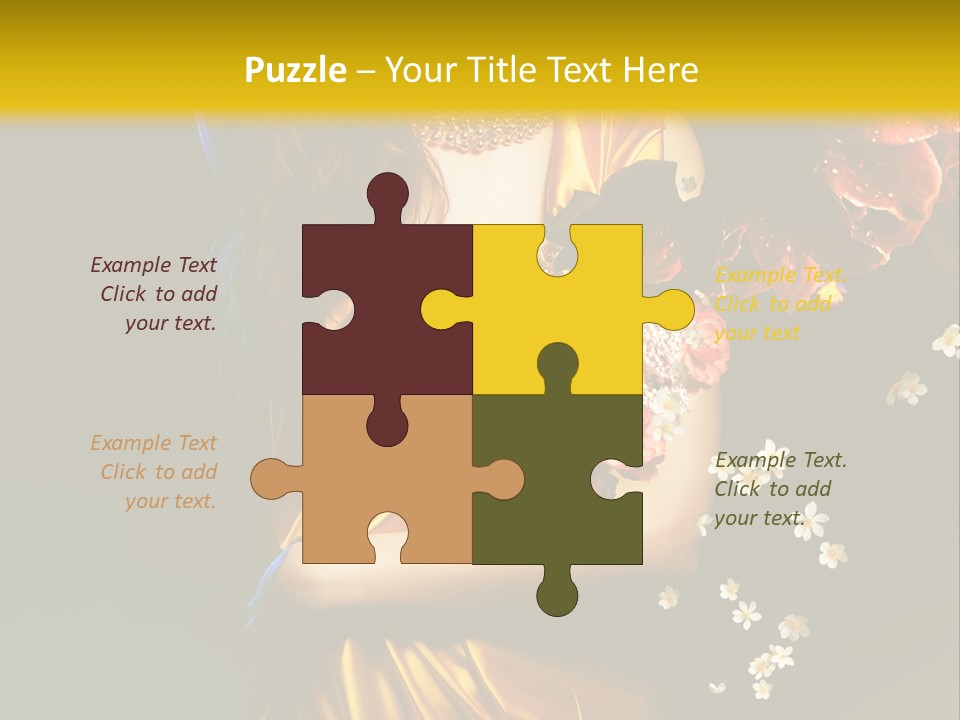 Table Meeting Character PowerPoint Template