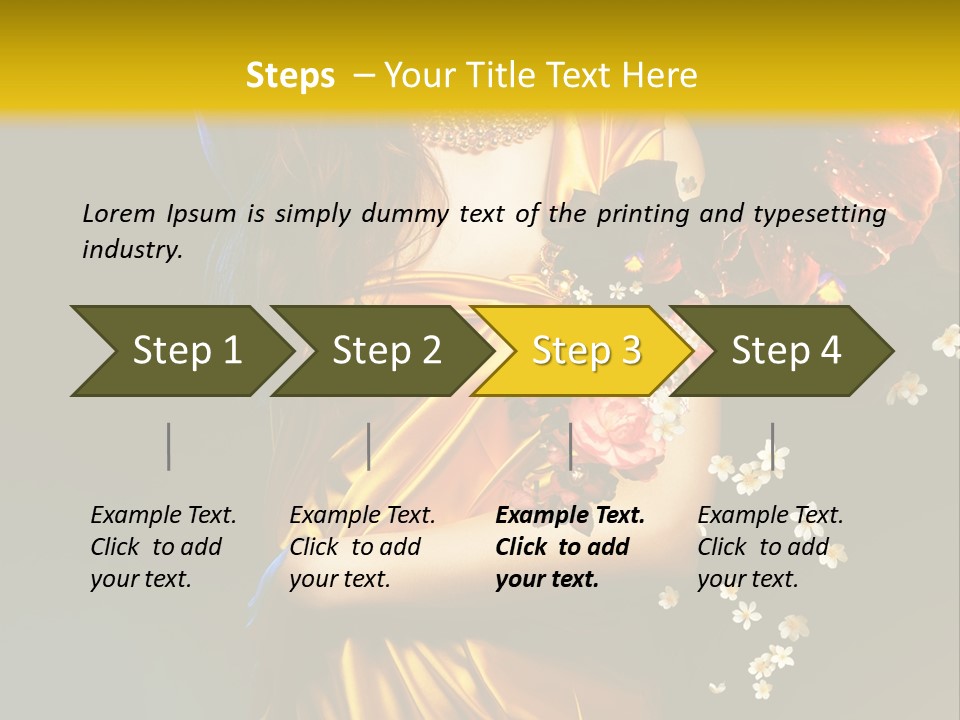 Table Meeting Character PowerPoint Template