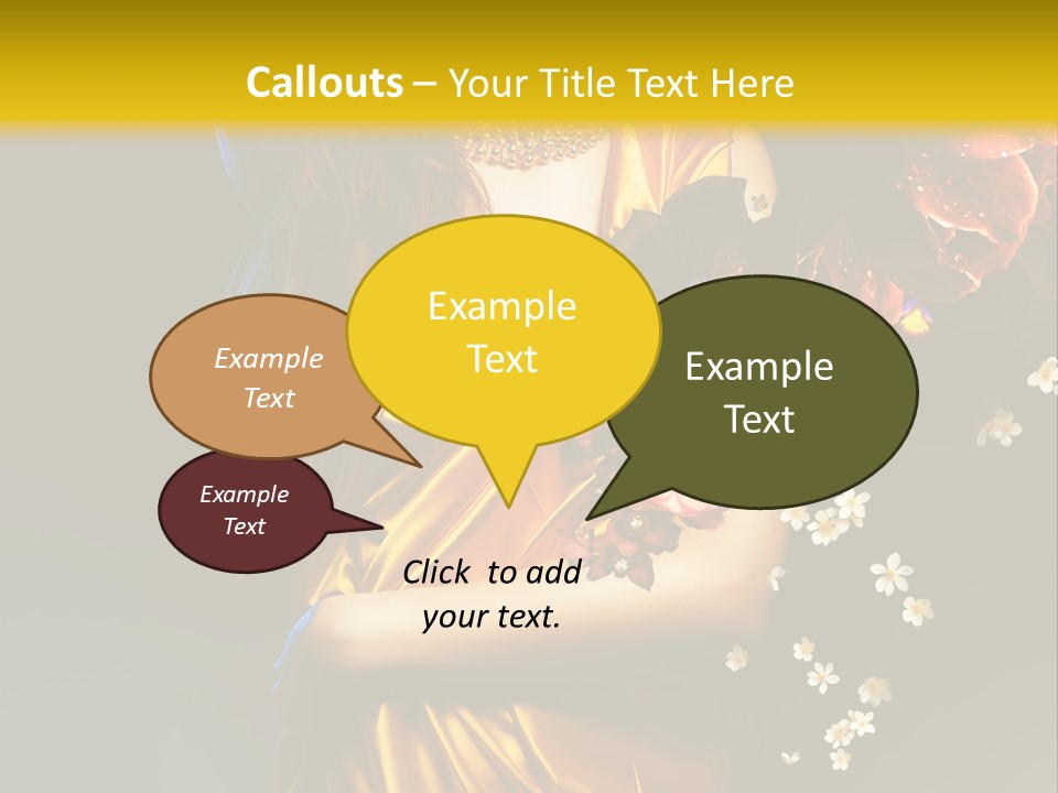 Table Meeting Character PowerPoint Template