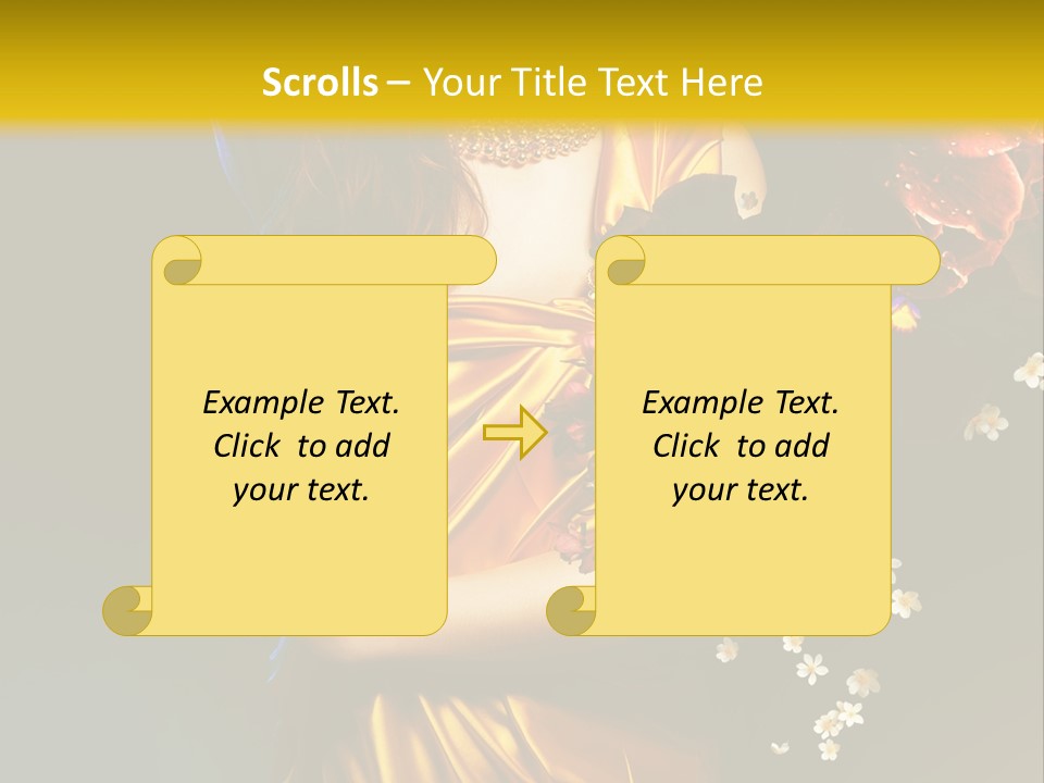 Table Meeting Character PowerPoint Template