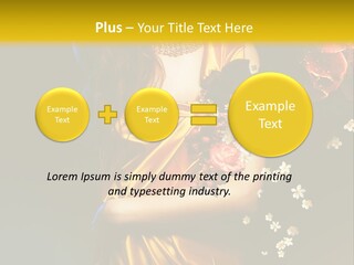 Table Meeting Character PowerPoint Template