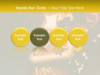 Table Meeting Character PowerPoint Template