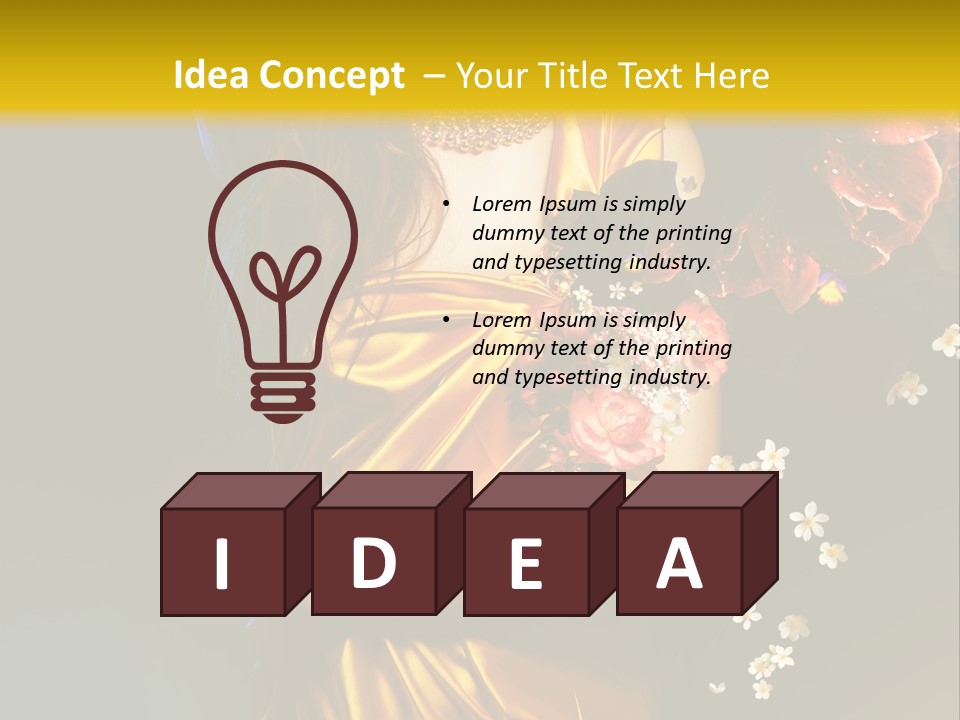 Table Meeting Character PowerPoint Template