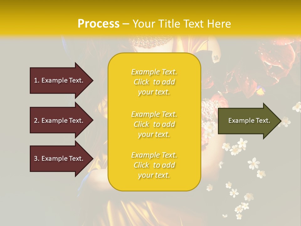 Table Meeting Character PowerPoint Template