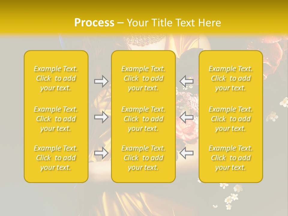 Table Meeting Character PowerPoint Template