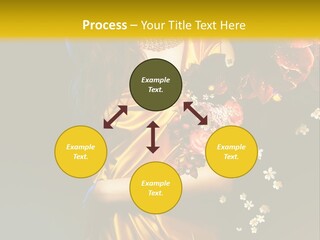 Table Meeting Character PowerPoint Template