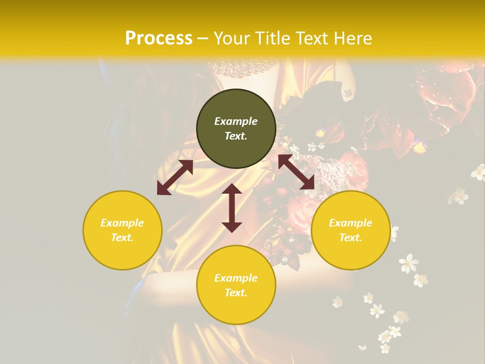 Table Meeting Character PowerPoint Template