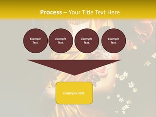 Table Meeting Character PowerPoint Template