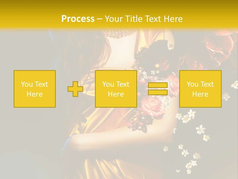 Table Meeting Character PowerPoint Template