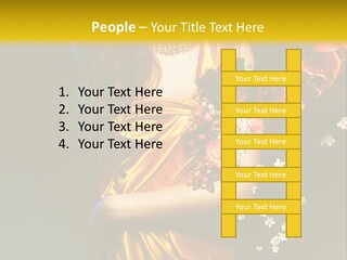 Table Meeting Character PowerPoint Template