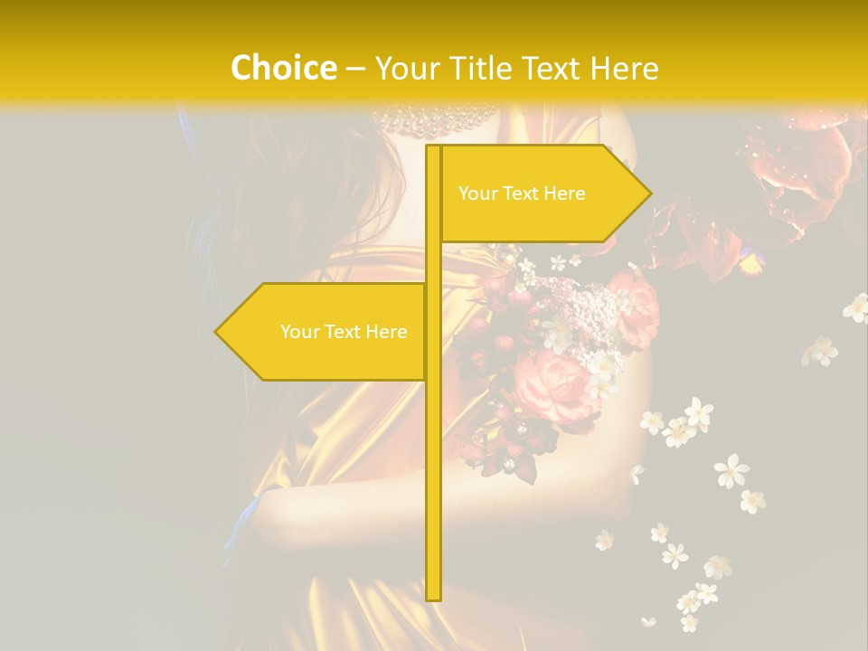 Table Meeting Character PowerPoint Template