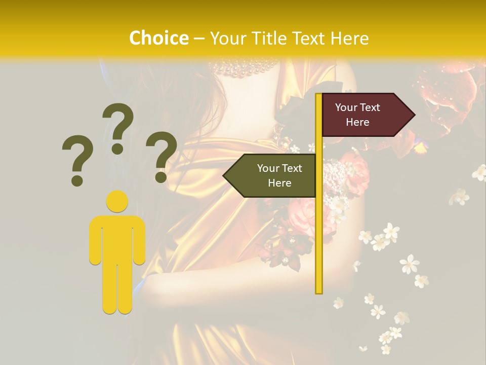 Table Meeting Character PowerPoint Template