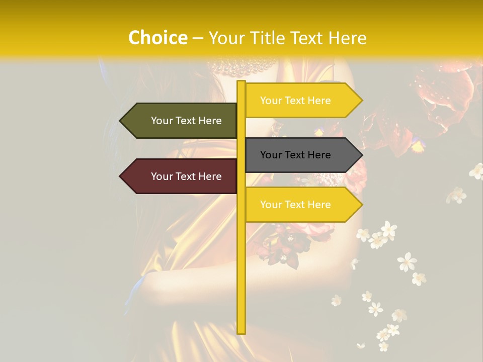 Table Meeting Character PowerPoint Template