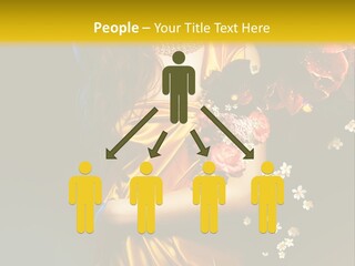 Table Meeting Character PowerPoint Template