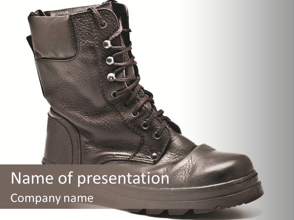 Boot Protection Landings PowerPoint Template