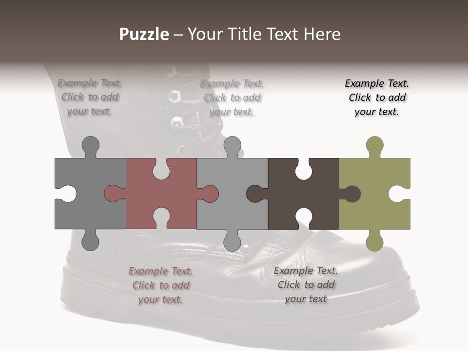 Boot Protection Landings PowerPoint Template