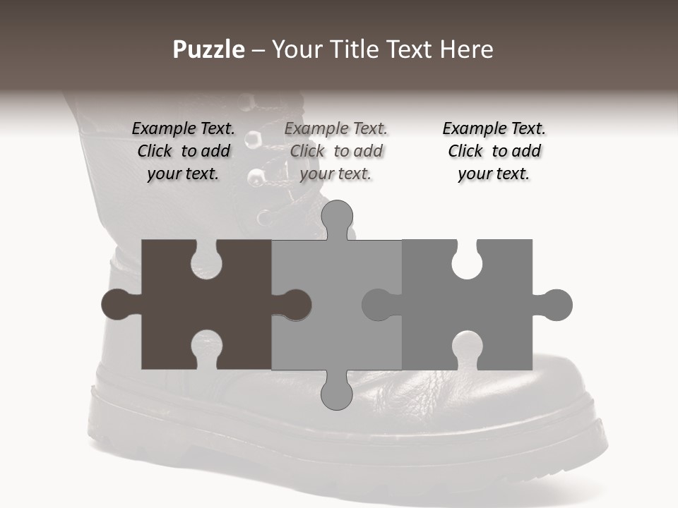 Boot Protection Landings PowerPoint Template