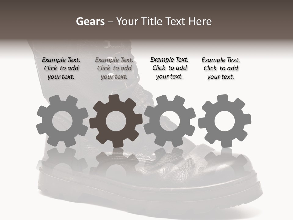 Boot Protection Landings PowerPoint Template
