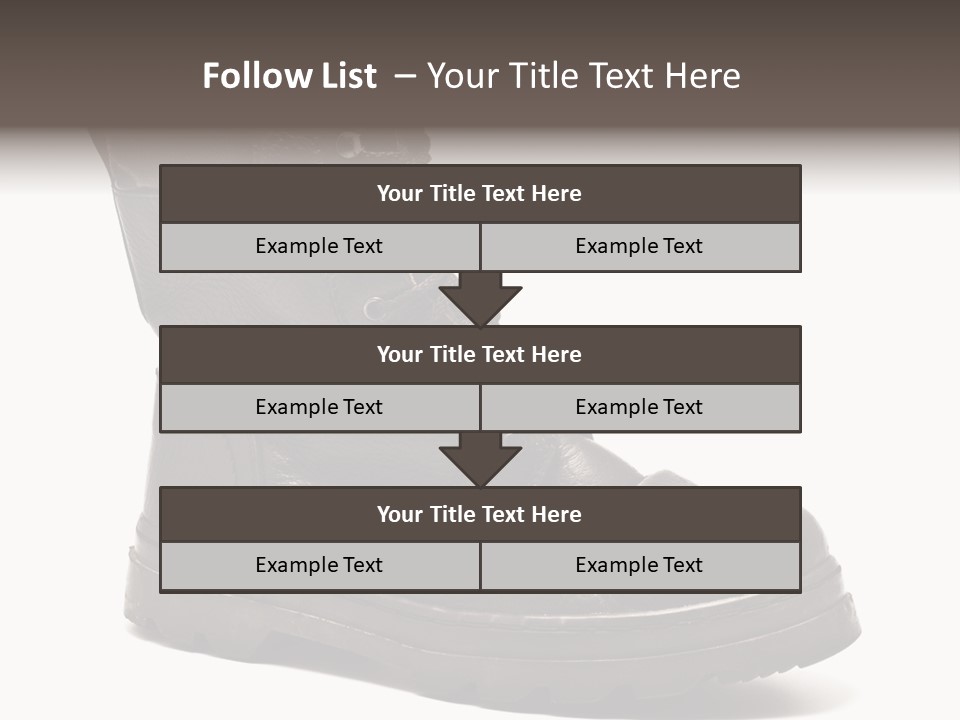Boot Protection Landings PowerPoint Template