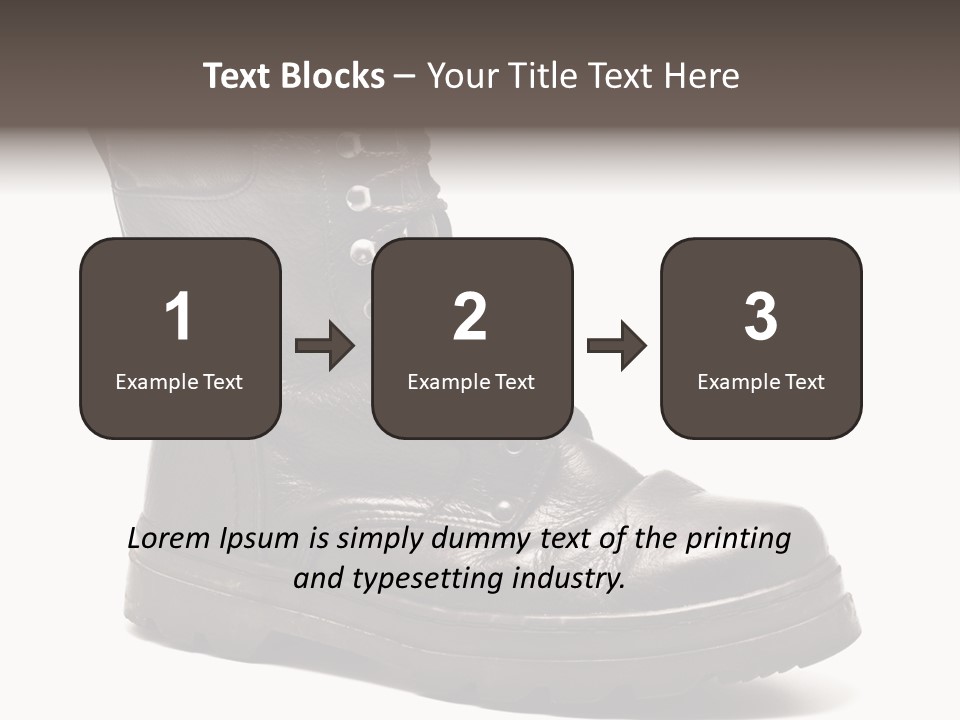 Boot Protection Landings PowerPoint Template