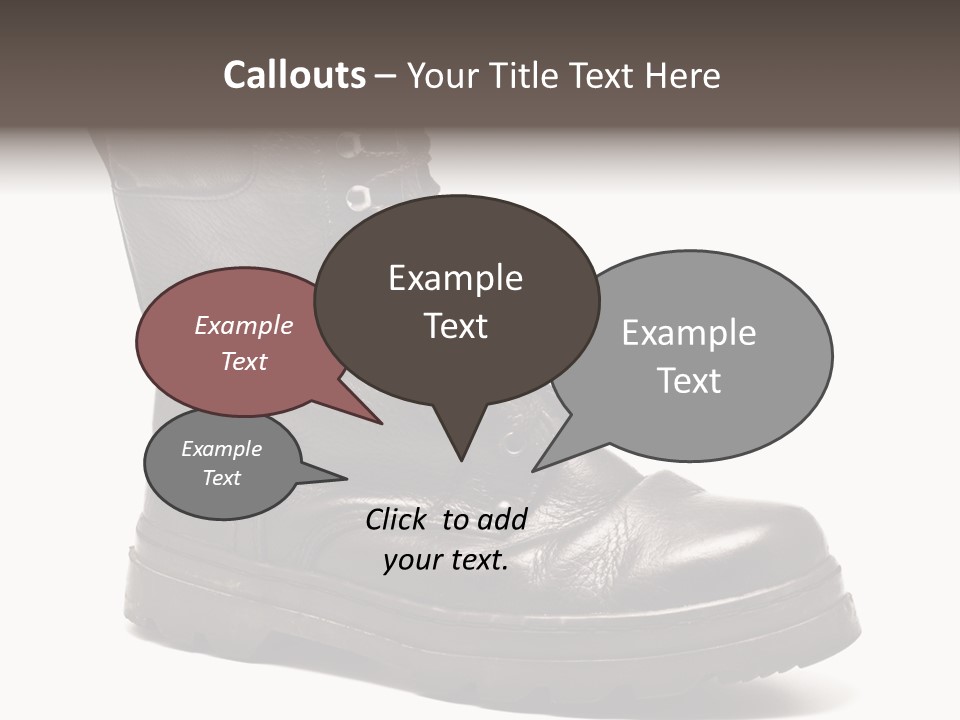 Boot Protection Landings PowerPoint Template