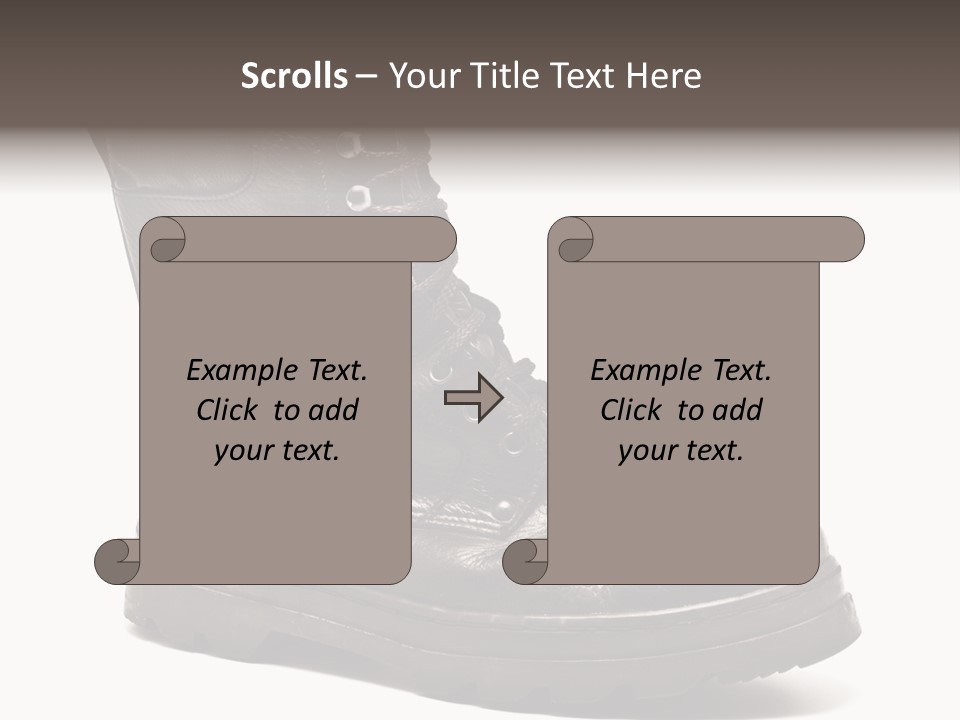 Boot Protection Landings PowerPoint Template