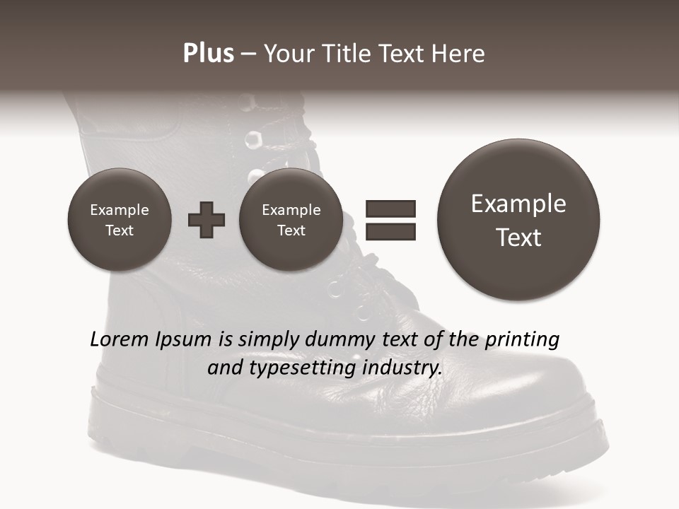 Boot Protection Landings PowerPoint Template