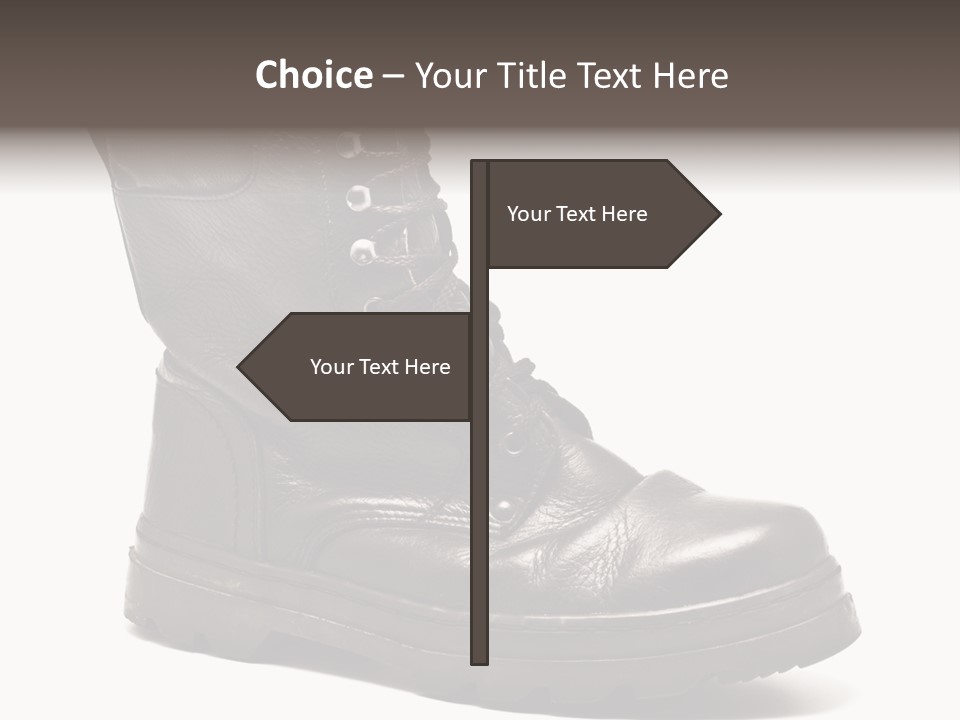 Boot Protection Landings PowerPoint Template