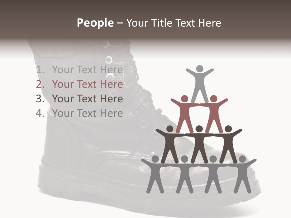 Boot Protection Landings PowerPoint Template