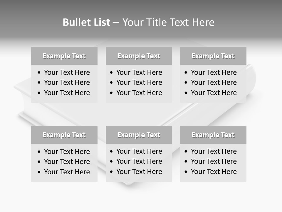 Design Literature Page PowerPoint Template
