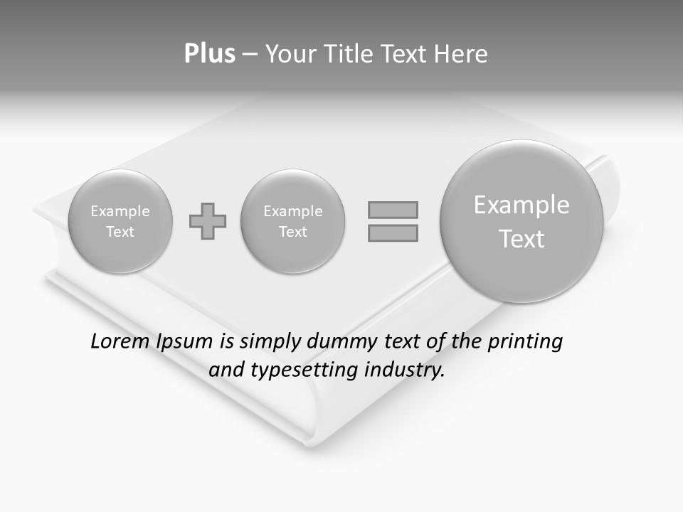 Design Literature Page PowerPoint Template