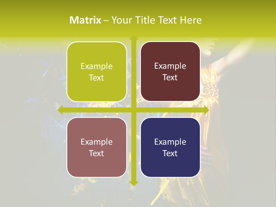 Bead Color Vogue PowerPoint Template