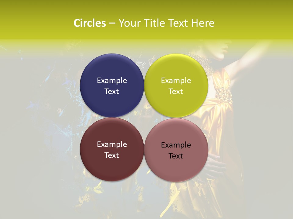 Bead Color Vogue PowerPoint Template