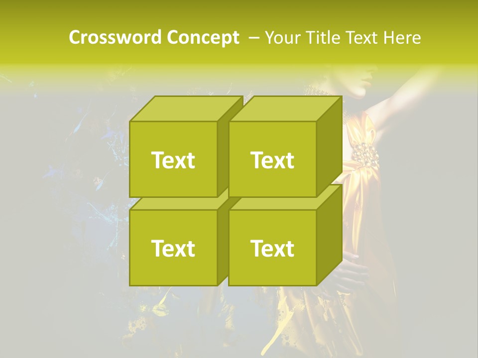 Bead Color Vogue PowerPoint Template