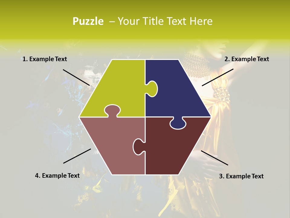 Bead Color Vogue PowerPoint Template