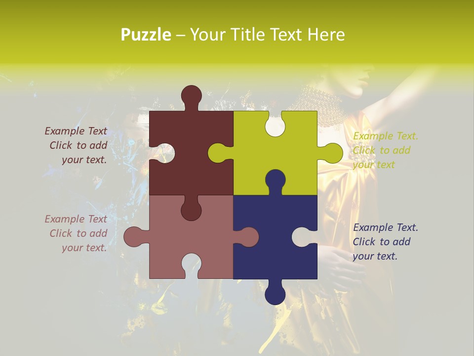 Bead Color Vogue PowerPoint Template