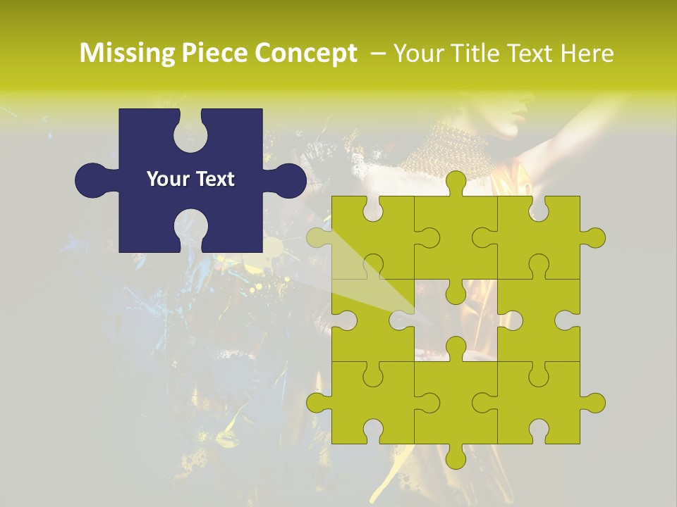 Bead Color Vogue PowerPoint Template