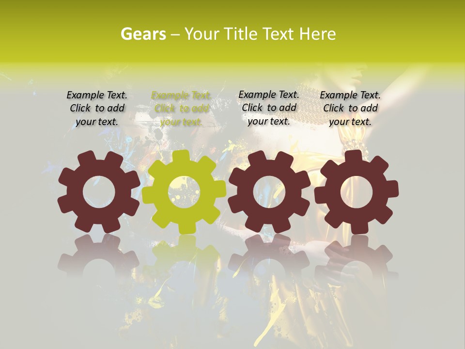 Bead Color Vogue PowerPoint Template