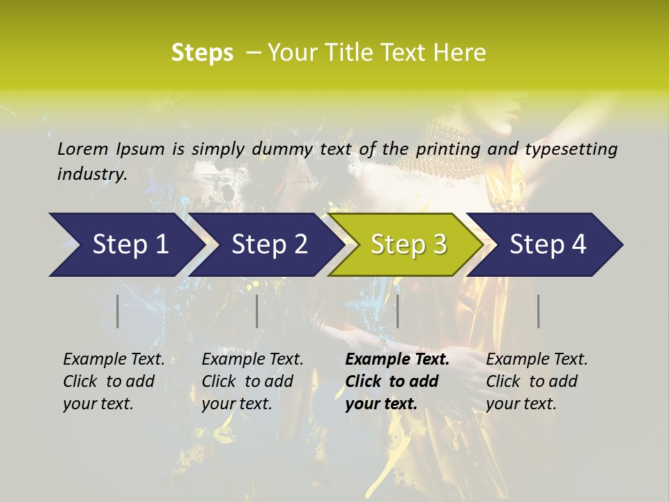 Bead Color Vogue PowerPoint Template