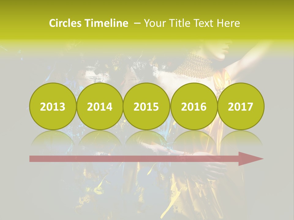 Bead Color Vogue PowerPoint Template