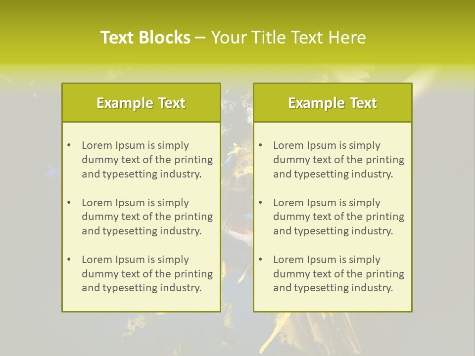 Bead Color Vogue PowerPoint Template