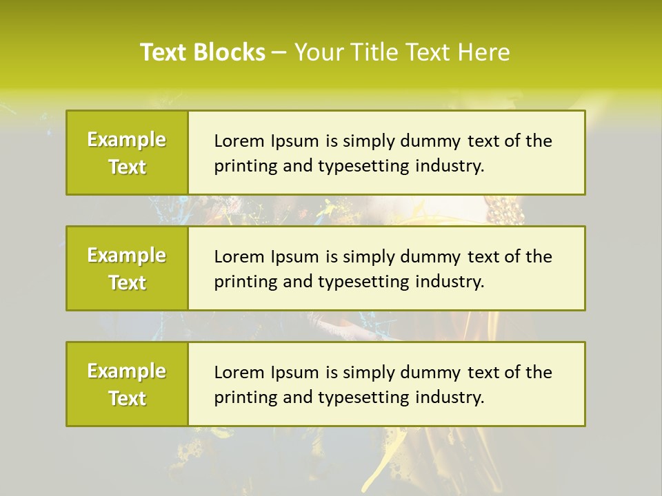 Bead Color Vogue PowerPoint Template