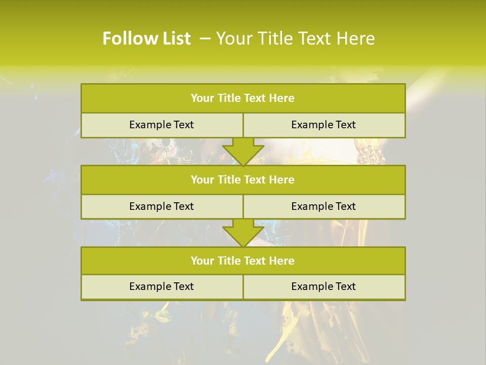 Bead Color Vogue PowerPoint Template