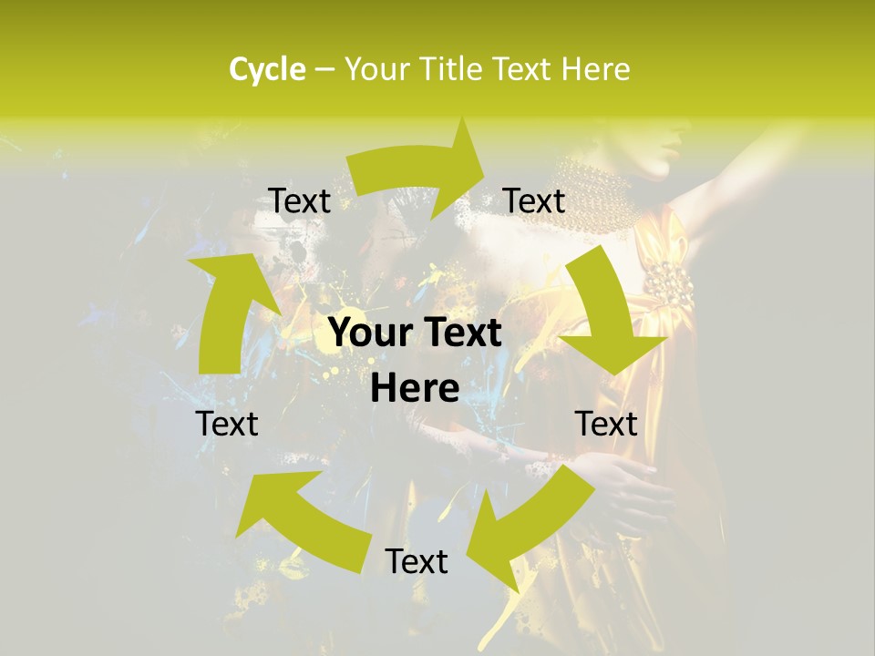 Bead Color Vogue PowerPoint Template