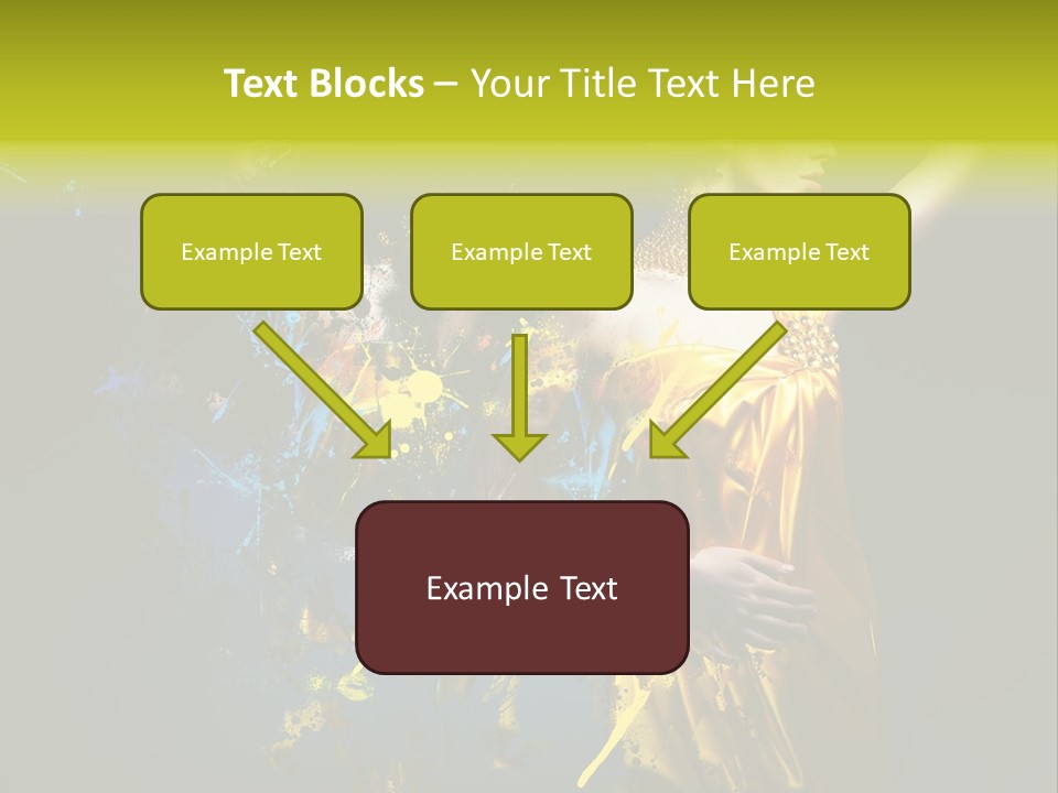 Bead Color Vogue PowerPoint Template