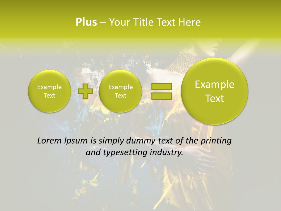 Bead Color Vogue PowerPoint Template