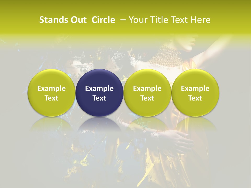 Bead Color Vogue PowerPoint Template