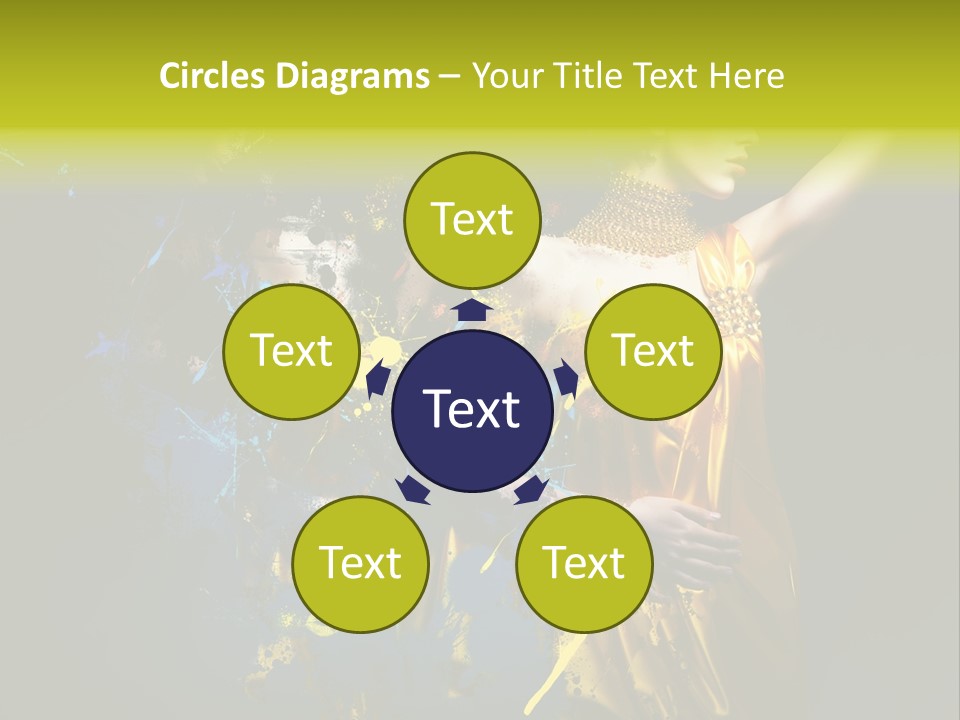 Bead Color Vogue PowerPoint Template